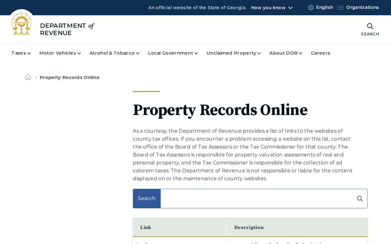 Macon ZIP code directory source for Georgia property records